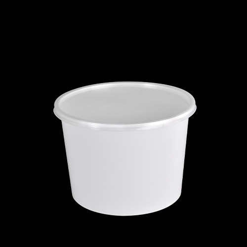 Flat Plastic Containers - 2000ml